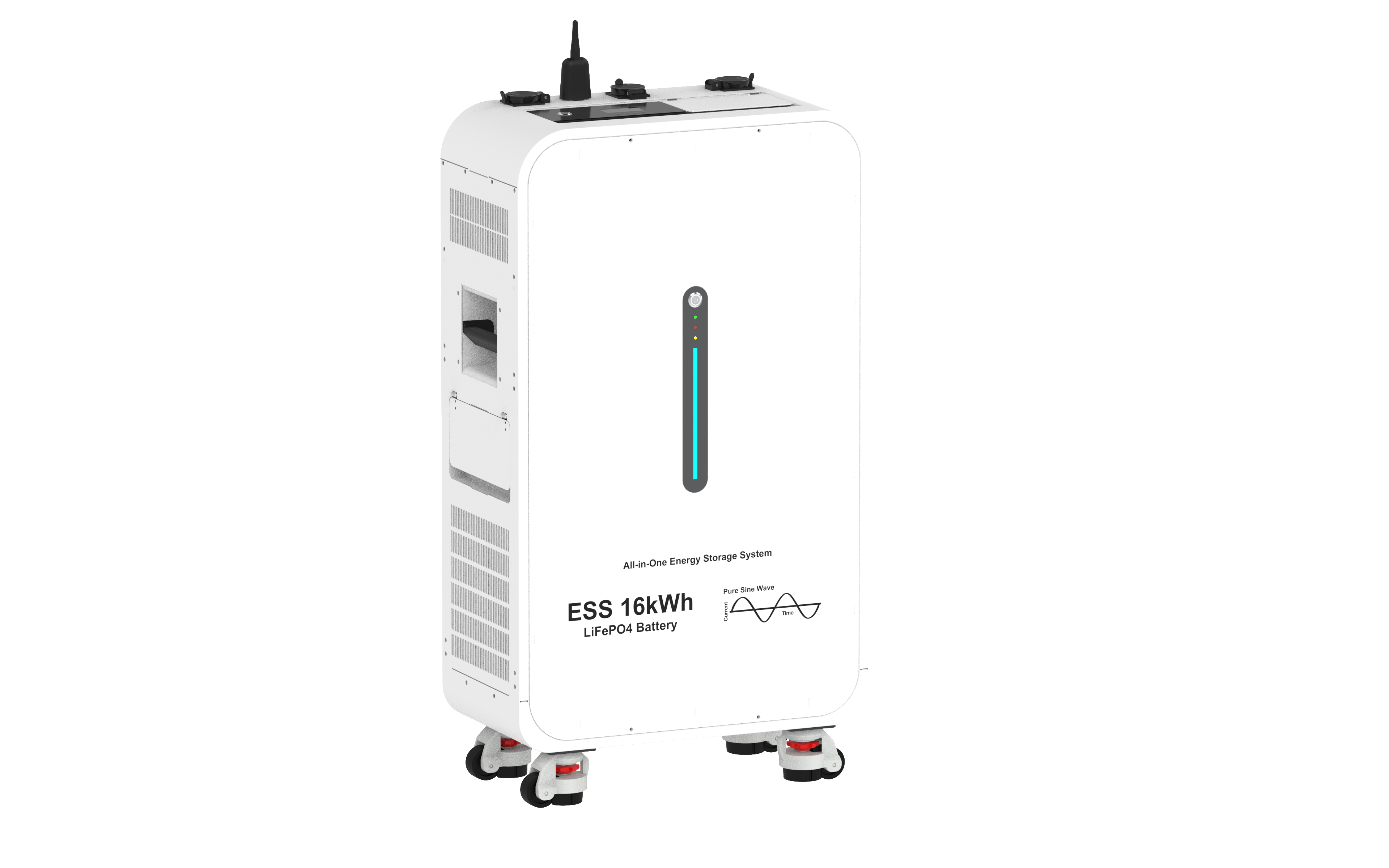 Lensun 16kWh energy storage system recommended for internet cafes and small offices